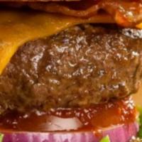 The Half-Pounder Burger · Best seller. A 1/2 pound of juicy, tender and flavorful black Angus beef patty for the meat ...