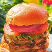 Veggie Burger · Our great tasting, vegetarian alternative that still packs all of the real burger flavors. T...