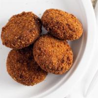Breaded Cutlets (2Pc) · Fried breaded halal chicken or fish cutlets or croquettes.