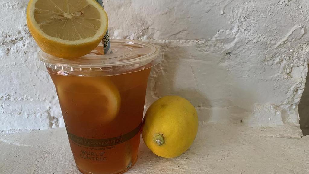 Arnold Palmer · 50/50 In Pursuit Earl Grey Iced Tea and Fresh Squeezed Lemonade.