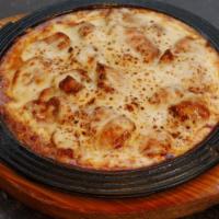 Grilled Spicy Chicken / 치즈 불닭 · Grilled spicy boneless chicken topped with mozzarella cheese.
