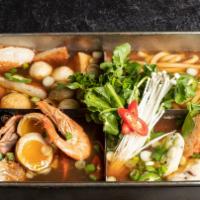 Assorted Fish Ball Soup / 미니 포차 오뎅탕
 · Mixed fish cake soup (meaning various shapes and style of odeng) is also called ODENGTANG or...