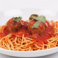 1/2 Spaghetti With Meatballs Pasta · 