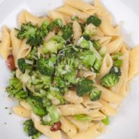 Ziti With Broccoli · Broccoli, garlic and oil.