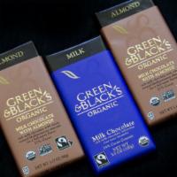 Green Black Organic Chocolate · USDA and Non GMO Chocolate.