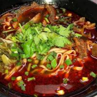 Retro Spicy Tendon Noodle · 