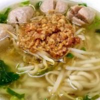 Taiwanese Meatball Noodle · 