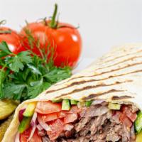 Uzbek Shawarma Wrap · 