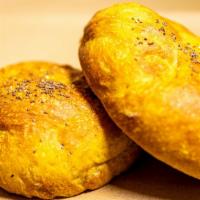Turmeric Buns · This item contains:  turmeric, chia and flaxseeds, wheat flour