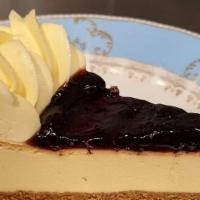Lemon Blueberry Cheesecake · We also take advanced orders for the whole cake with 10-day working time.