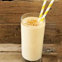 Peanut Butter Smoothie · Creamy peanut butter smoothie with your choice of base and add ons.