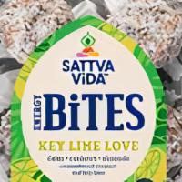 Sattva Vida Energy Bites, 5 Pieces (Key Lime) · No added sugar, Vegan, Gluten Free and non-gmo