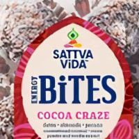 Sattva Vida Energy Bites, 5 Pieces (Cocoa Craze) · No added sugar, Vegan, Gluten Free and non-gmo