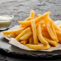 Seasoned French Fries · Deep-fried crispy golden fries tossed in our special seasoning.