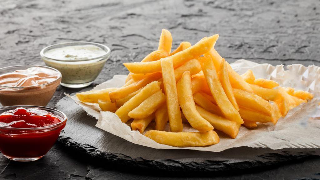 French Fries · Deep-fried crispy golden fries.