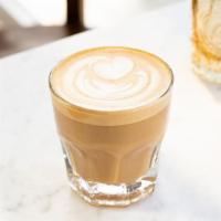 Café Latte · Organic Housemade Vegan Syrups for an additional charge. Coconut Caramel Latte, Rose Latte, ...