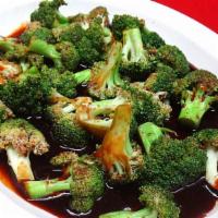 Stir Fried Broccoli · Sauteed in brown sauce