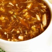 Hot And Sour Soup · Spicy. With crispy noodles.