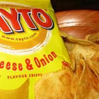 Potato Chips · These delicious Irish potato chips come on 3 flavors: Cheese & Onion, Salt and  vinegar & Wu...