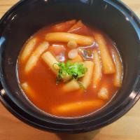 Tteokbokki (Spicy) · Soft Flour rice cake, Fish cake and sweet red chili sauce (gochujang)
A taste that goes well...