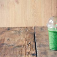 Green Smoothie · Refreshing blend with kale, spinach, pineapple, and banana.
