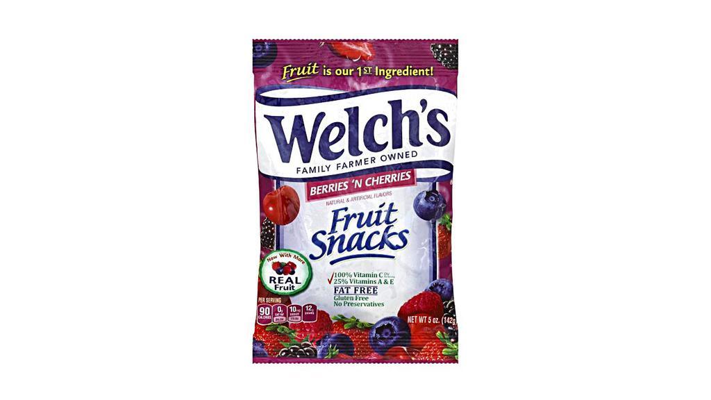 Welches Berry And Cherry Fruit Snacks · 