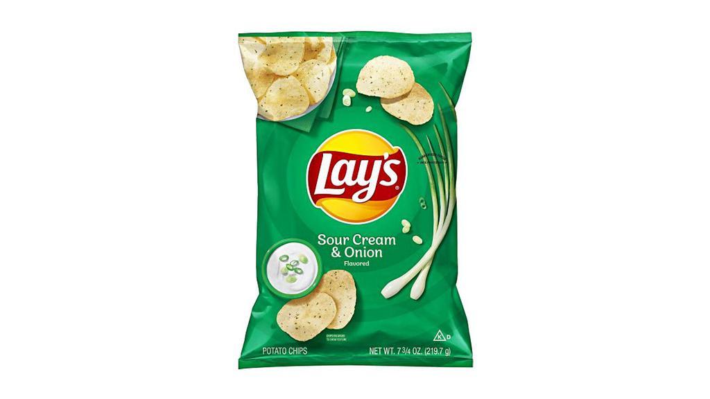 Lay'S Sour Cream And Onion Large · 