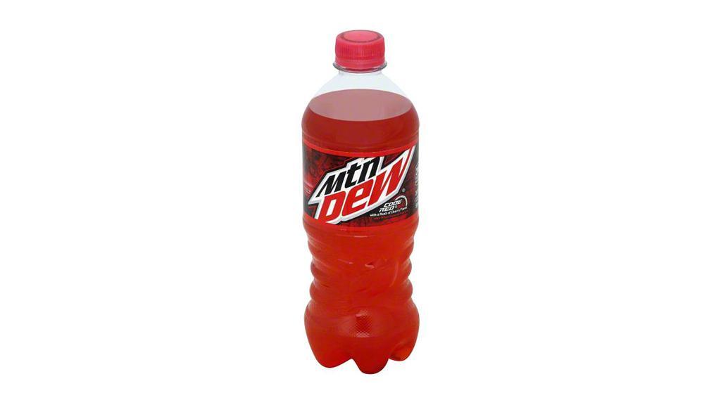 Mountain Dew Code Red 20Oz · 