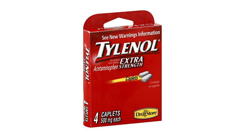 Tylenol Extra Strength Caplets 4 Count · 