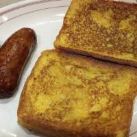 French Toast With Sausages · 