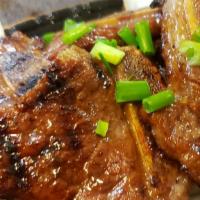엘에이갈비 / Galbi · BBQ beef short ribs marinated with soy sauce based our signature sauce. Served with kimchi, ...