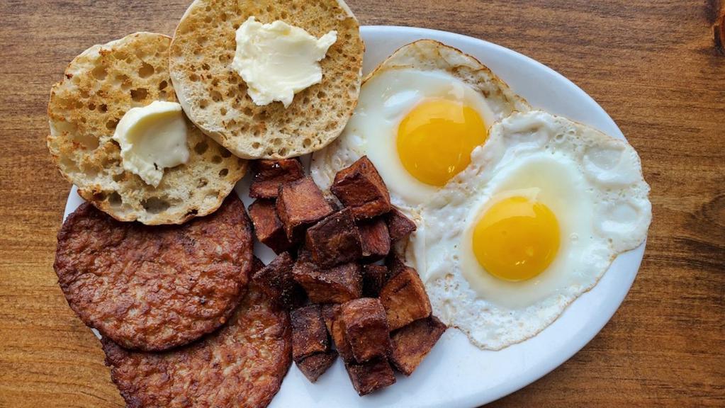 2 Egg Platters · Include toast and home fries.