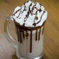 Chocolate Milk Shake · Delicious Chocolate Blended Milkshakes with Whipped cream topping