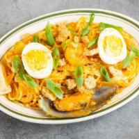 Seafood Noodle (Palabok) · 