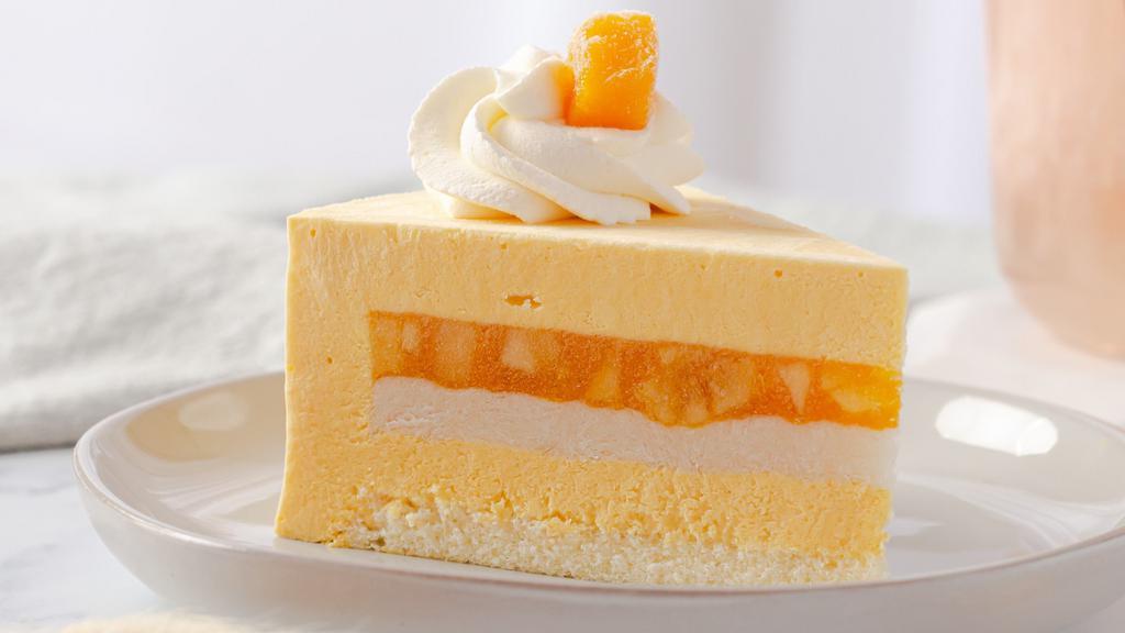 Mango Mousse Cake · 