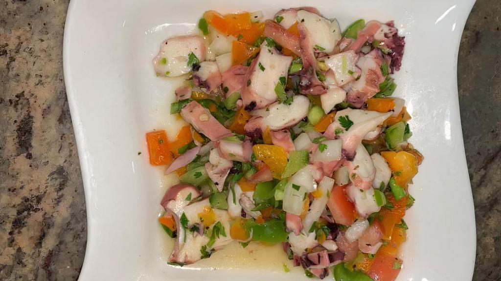 Ensalada De Pulpo · Octopus Salad