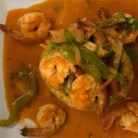 Mofongo De Camarones / Mofongo With Shrimp · 