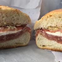 Belgiovine’S Special Sandwich · Prosciutto, soppressata, genoa salami and fresh mozzarella.