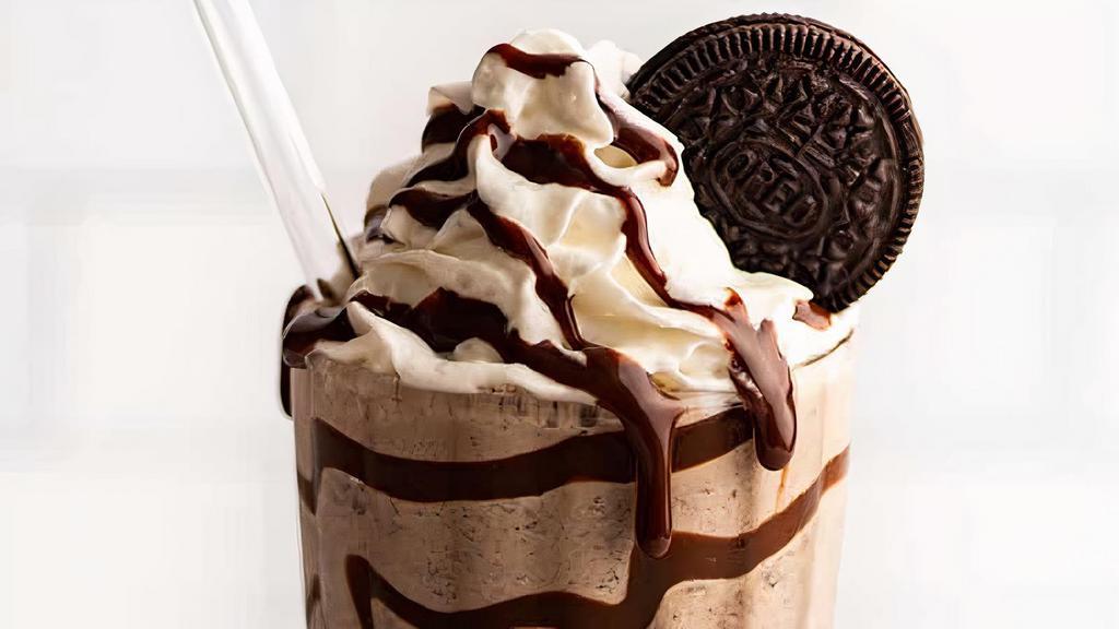 Cookies & Cream Milkshake · Delicious blended milkshakes with whipped cream topping.