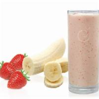 Strawberry Banana 16 Oz · original frozen yogurt with non-fat milk, strawberries, banana and strawberry puree