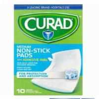 Curad Medium Non-Stick Pads · 10 ct