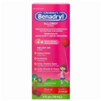 Childrens Benadryl Allergy Liquid · 4 oz