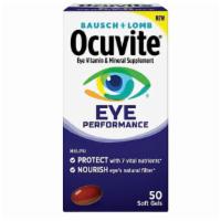 Ocuvite Eye Vitamin Soft Gels · 50 ct