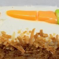 Carrot Cake · Sliced Carrot Cake.