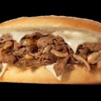Hot Roast Beef · OVEN ROASTED ROAST BEEF WITH BROWN GRAVY AND MELTED MOZZARELLA