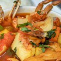 Sopas - Soups: Sopa De Mariscos - Mixed Seafood Soup · Our now more famous Traditional Honduran - delicious fresh seafood variety soup served with ...