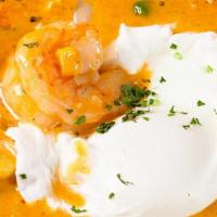 Chupe De Camarones · Hearty and sustaining shrimp chowder Peruvian style soup.