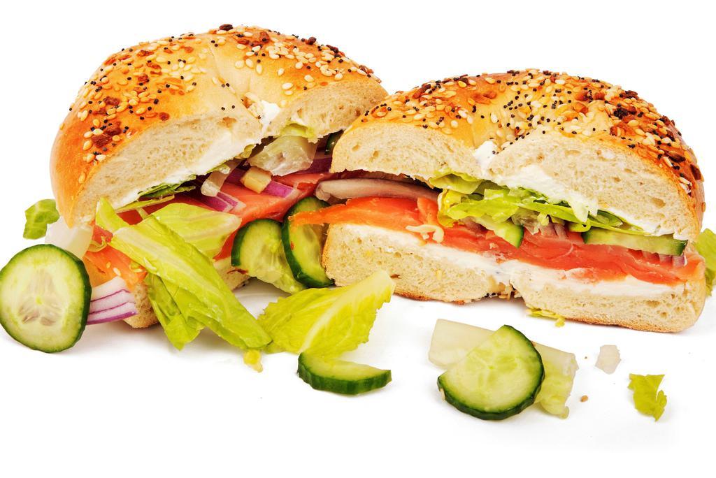 Lox Slices Sandwiches · 