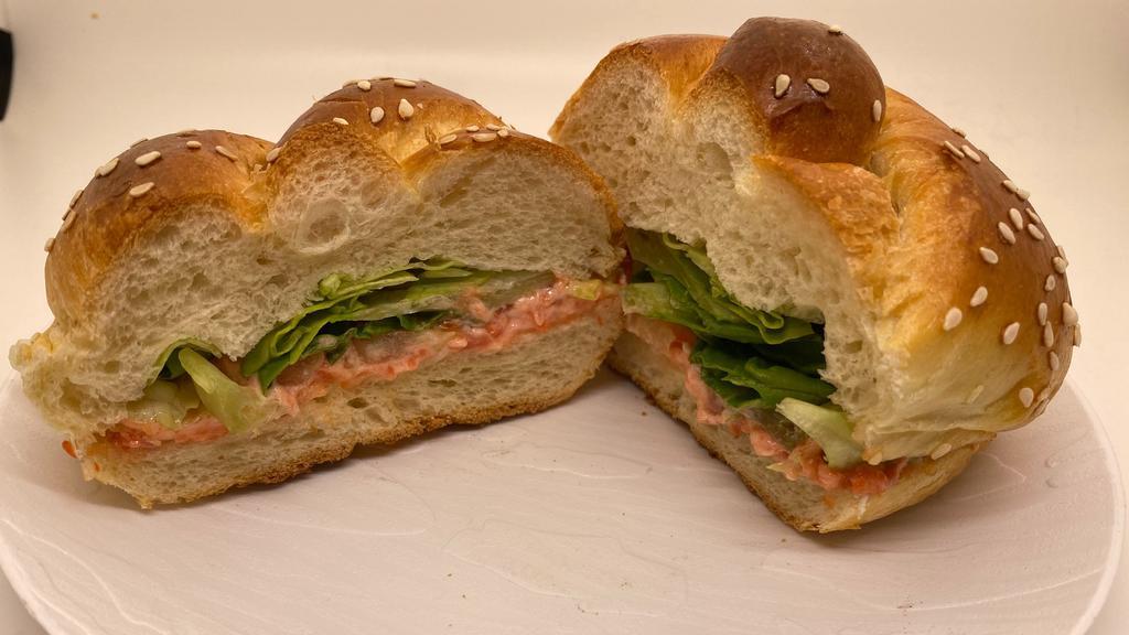 Lox Spread Sandwich · 