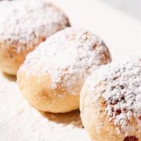 Nutella Zeppoles · Filled with Nutella